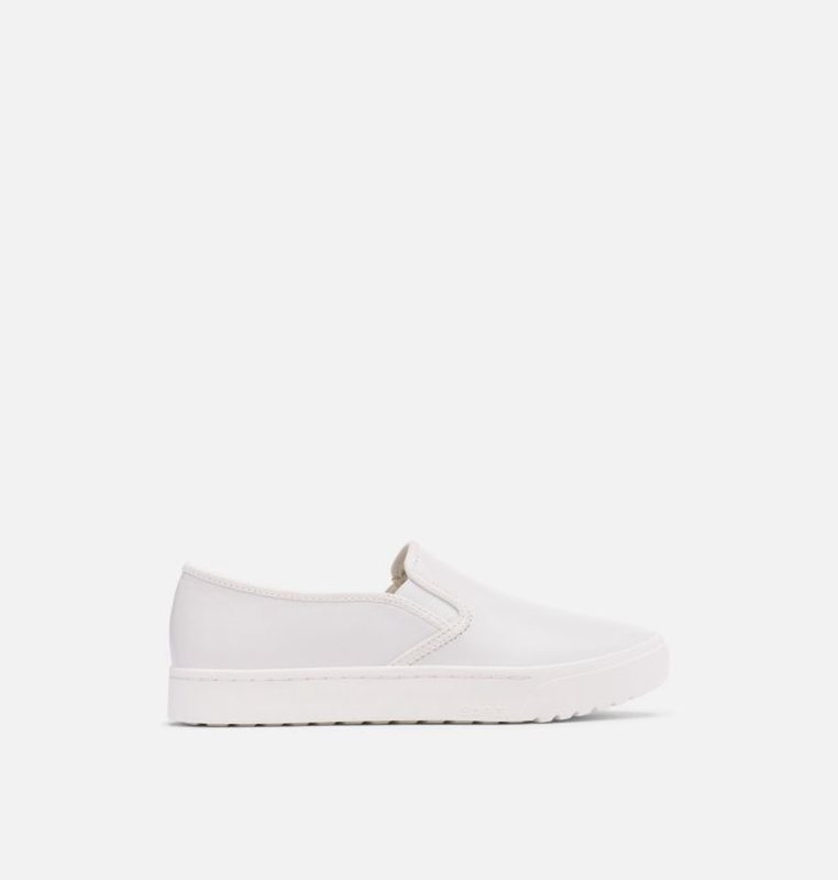 Womens Slip-On White - Sorel Campsneak™ Low - 154-KNMSIY